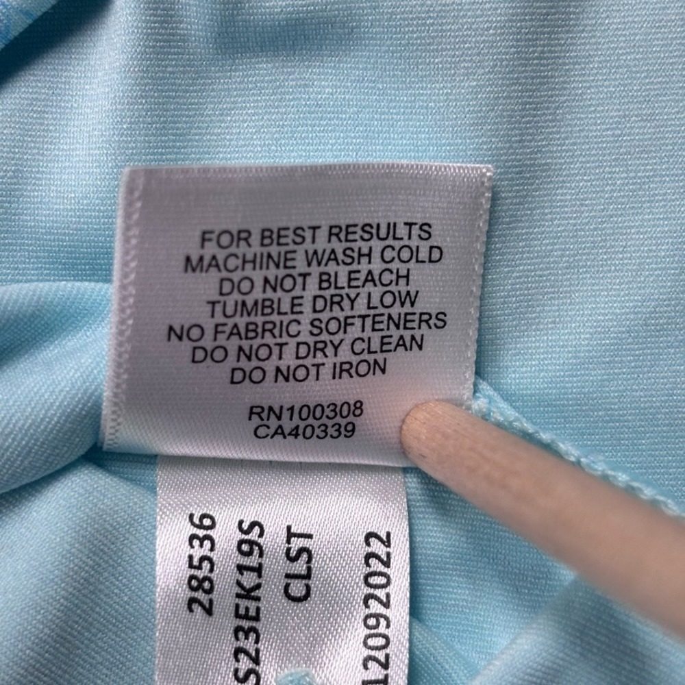 Peter Millar Polo Shirt Mens 2XL Blue Dazed and Transfused Performance Golf XXL - Picture 10 of 14